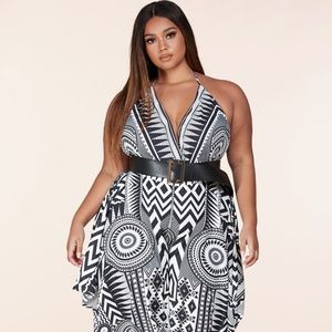 Chic Triable Print Jumpsuit